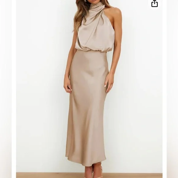 white christmas dresses Bramble Ivory Satin Square-Neck Puffball Mini Dress – Club L London main image 0